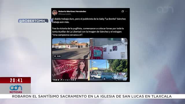 Gabriela “La Bonita” Sánchez bajo la lupa por lonas en juntas auxiliares; señalan posible promoción anticipada