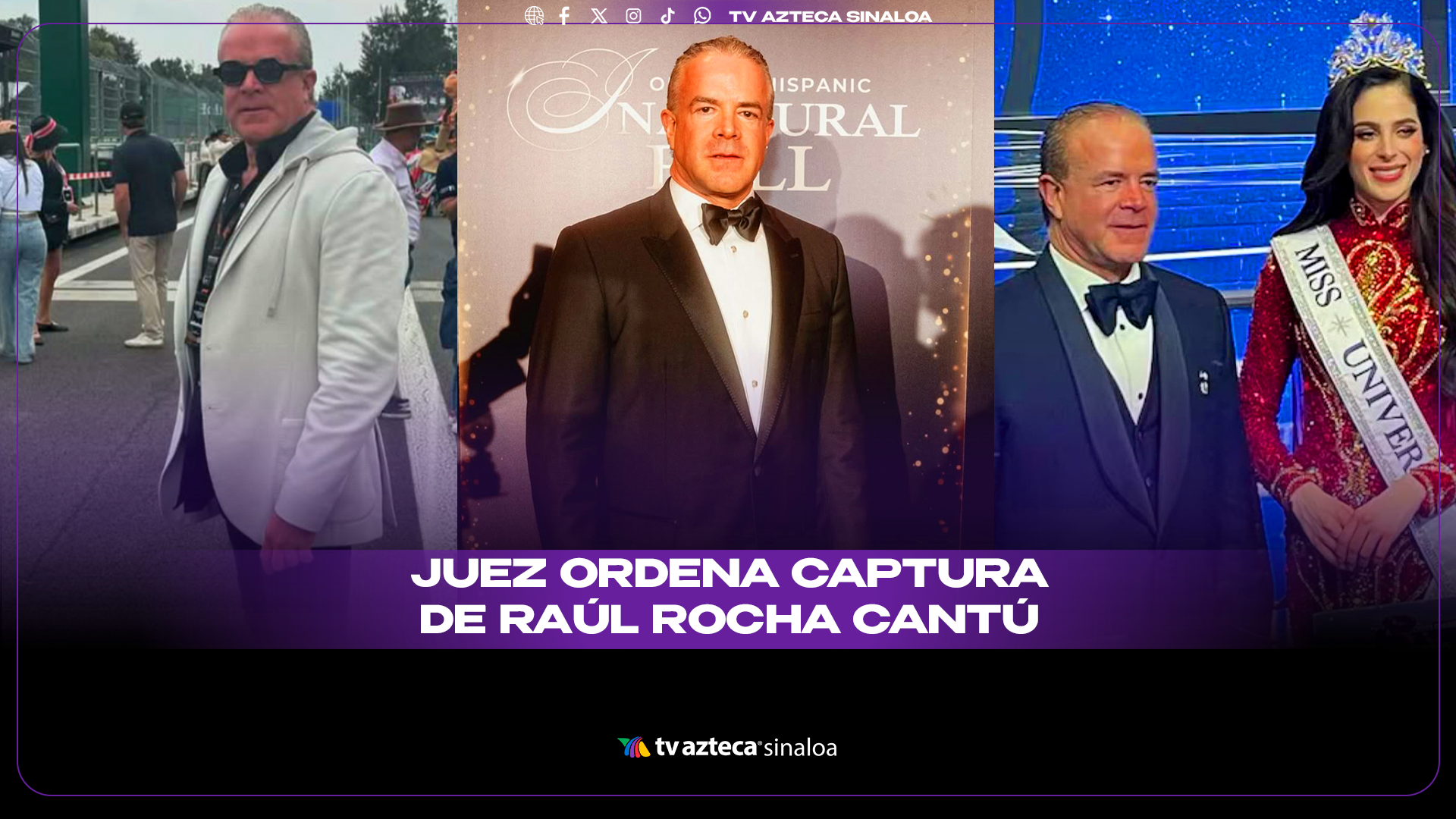 Rahoul Rocha Raúl Rocha Cantú; orden de aprehensión en su contra (VIDEO)