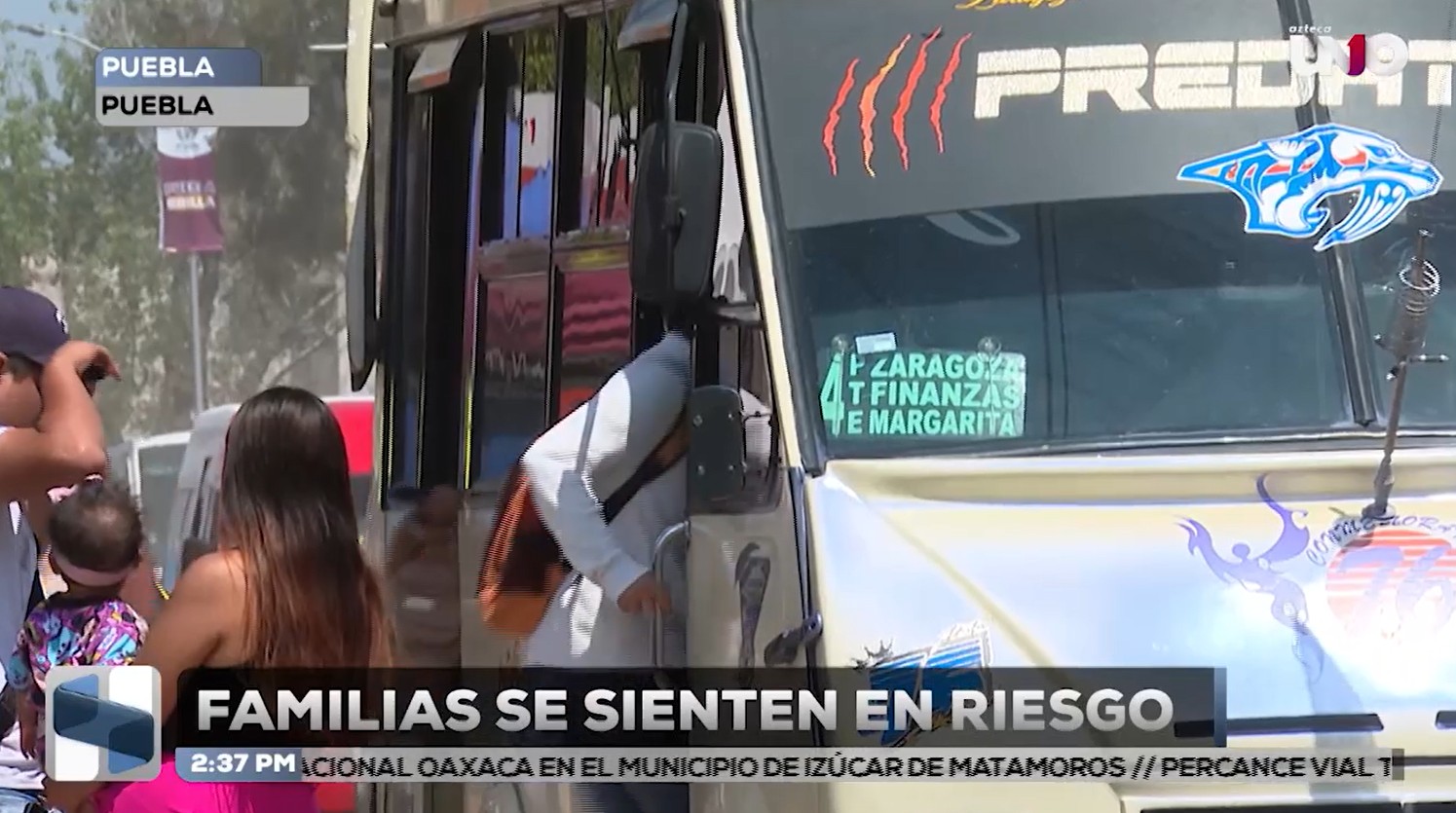 Asaltos: el pan de cada día en transporte público en Puebla; más de 400 robos y sin resultados de la estrategia de Francisco Sánchez