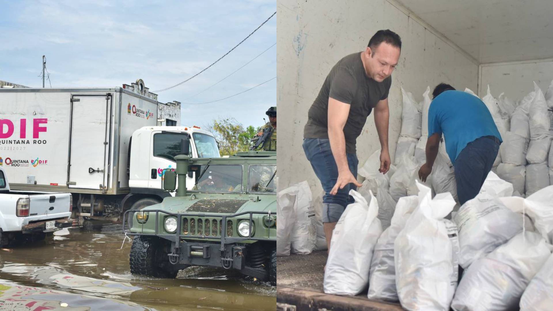 Gobierno y DIF Quintana Roo preparan brigadas para llevar despensa a la ...