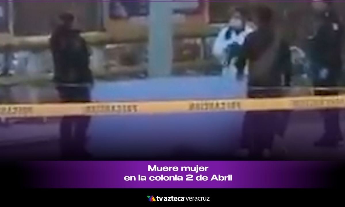 Esto le ocurrió a la mujer en la colonia 2 de Abril