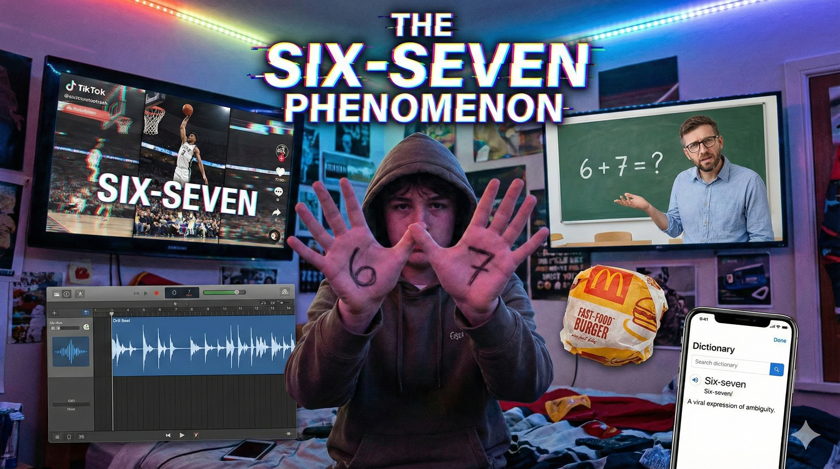 Qué significa Six-Seven: El origen del meme viral de 2026