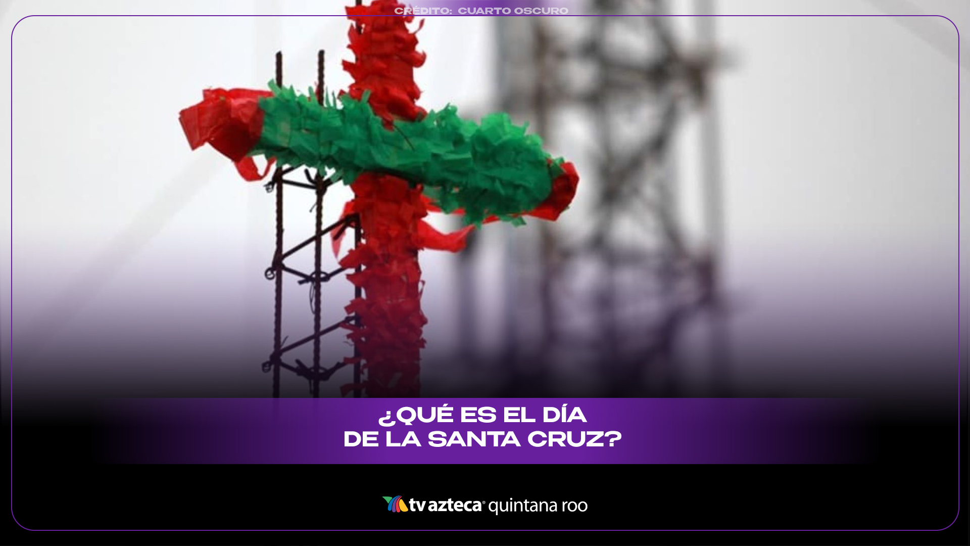 ¿Qué es el Día de la Santa Cruz?
