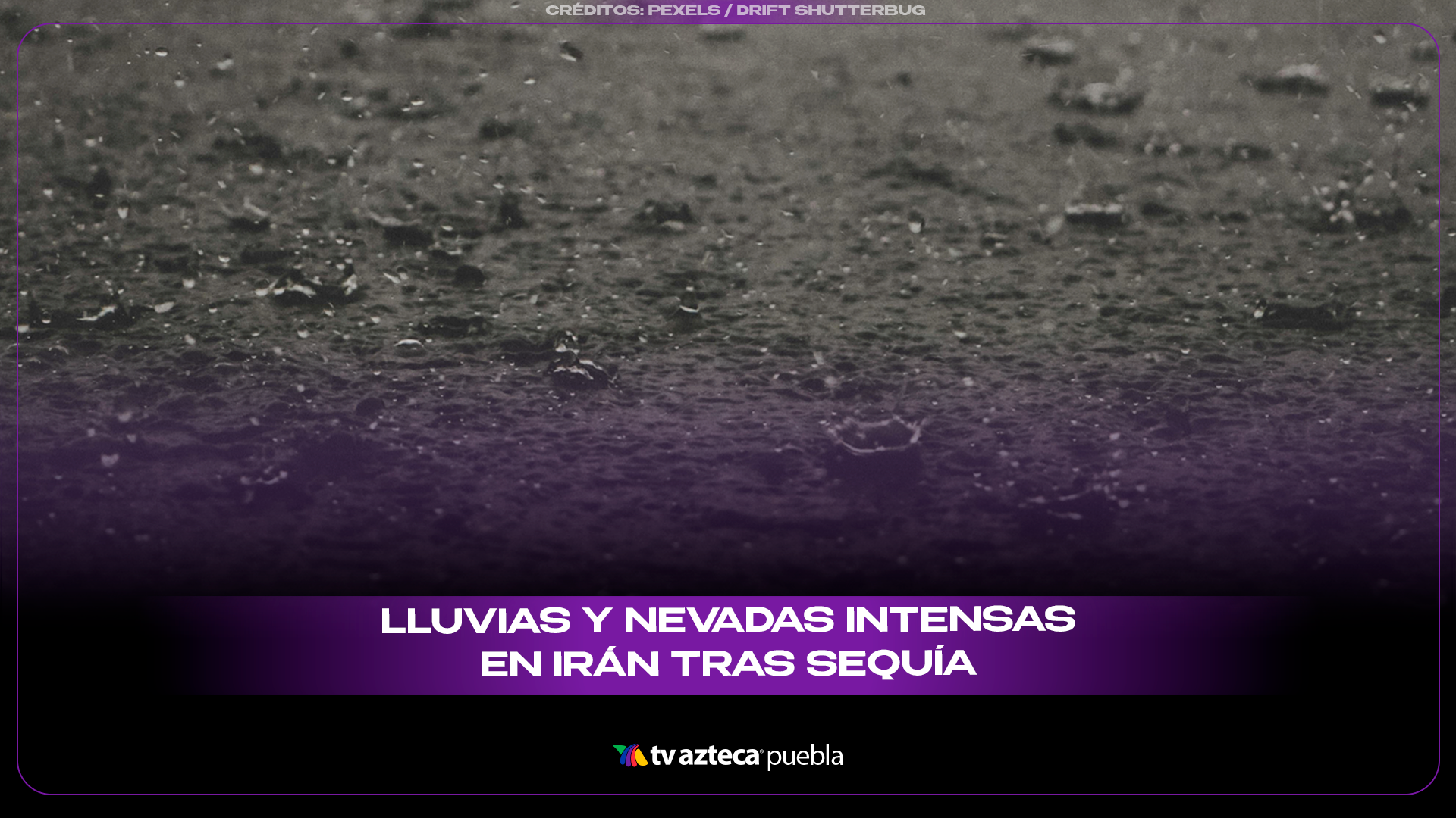 Lluvias y nevadas en Irán alivian sequía, pero alertan por clima extremo.