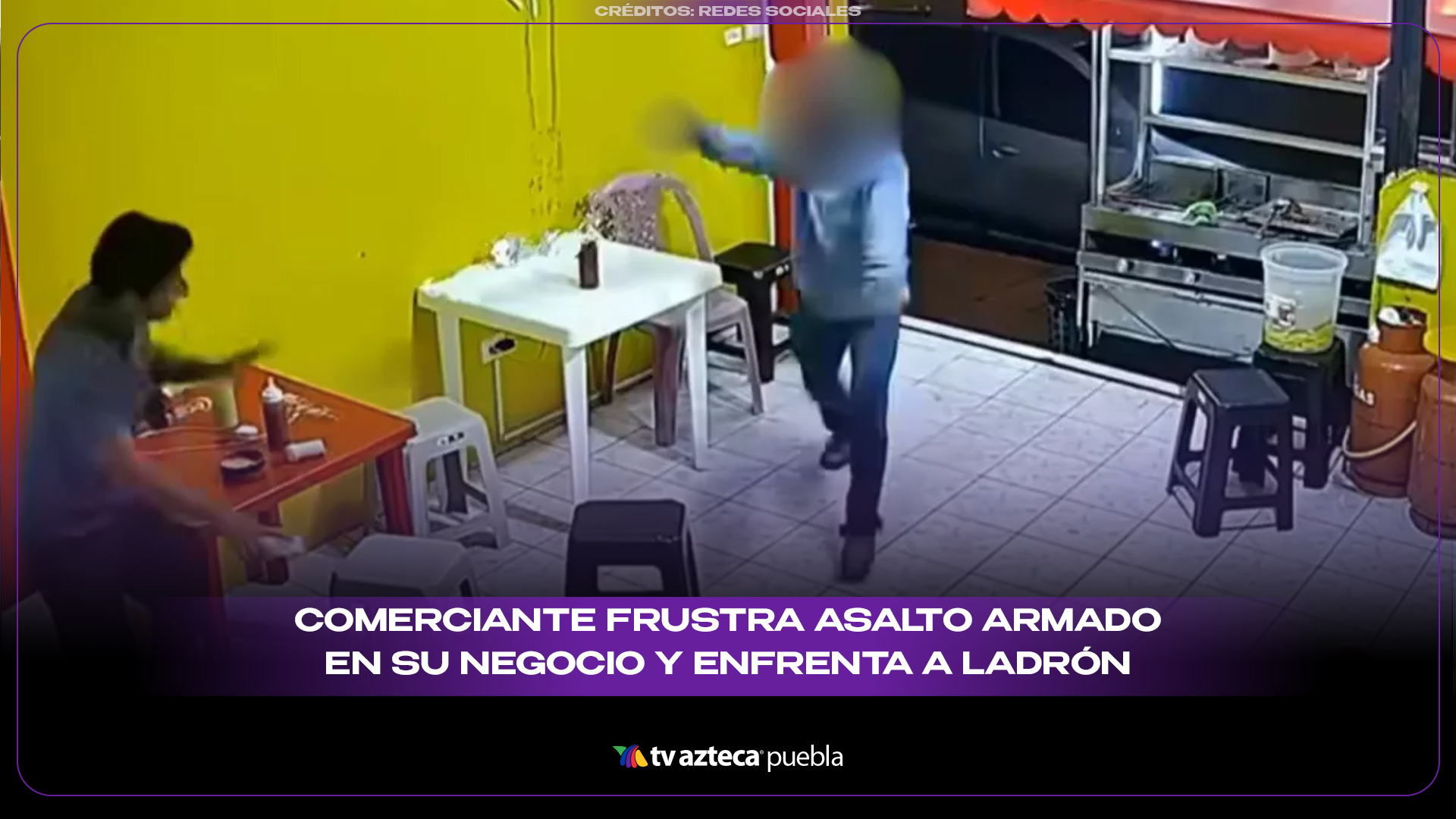 Comerciante frustra asalto armado en su negocio y enfrenta a ladrón en Ecuador