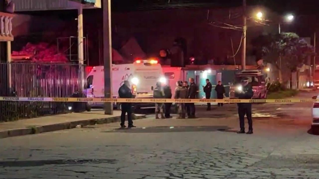 Ataque en plena vía pública deja un hombre sin vida en Apizaco, Tlaxcala