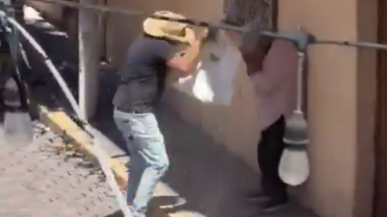 VIDEO: Adultos mayores resultan atacados por abejas en Jalisco; así se vio el momento