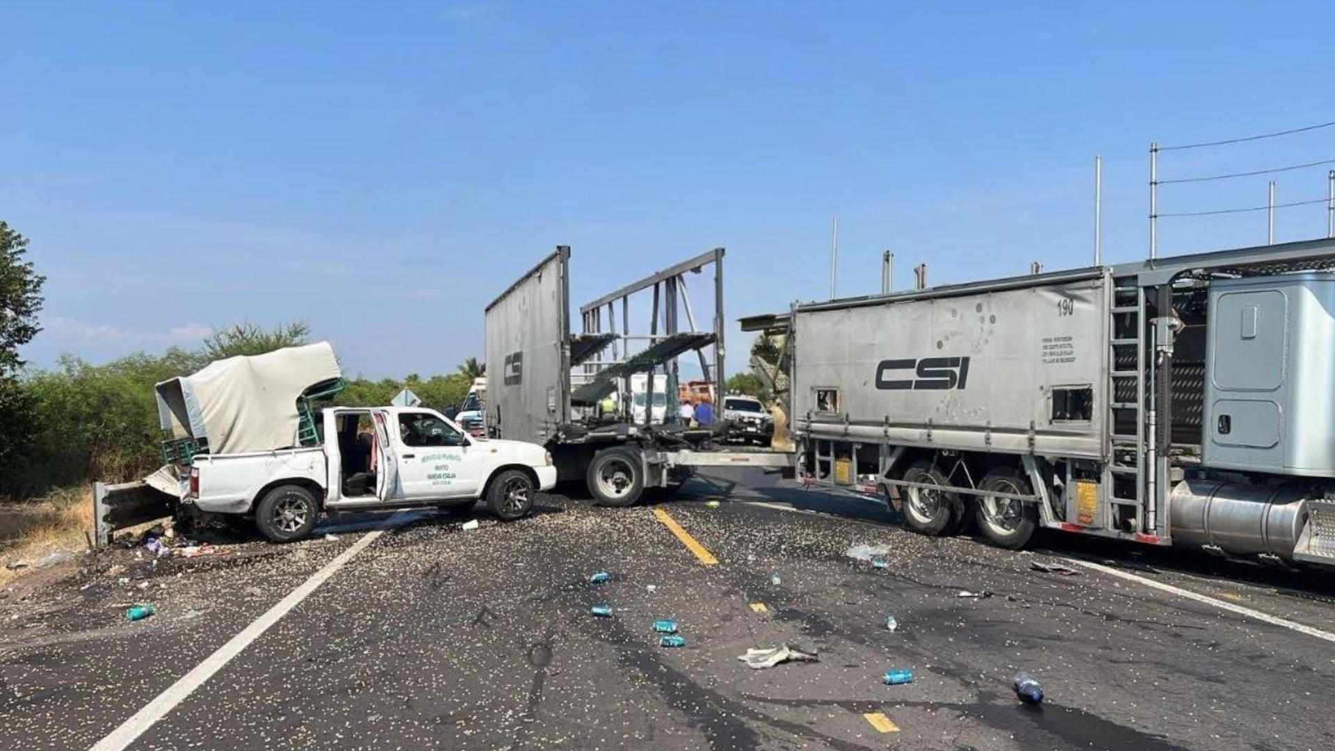 Choque en la autopista Siglo XXI deja una persona sin vida en Gabriel ...