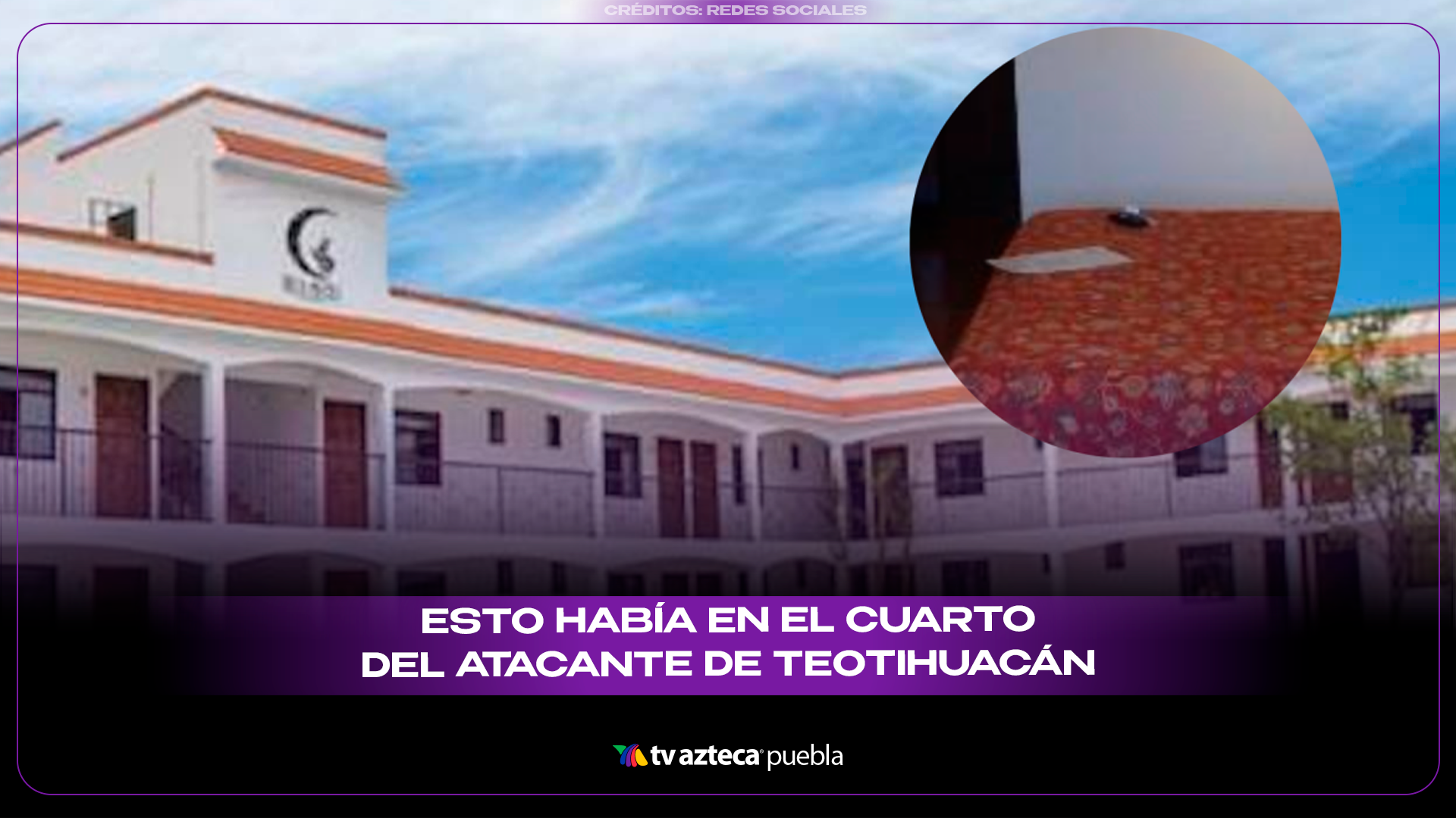 Revelan que agresor de Teotihuacán planeó ataque con referencias a Masacre de Columbine.