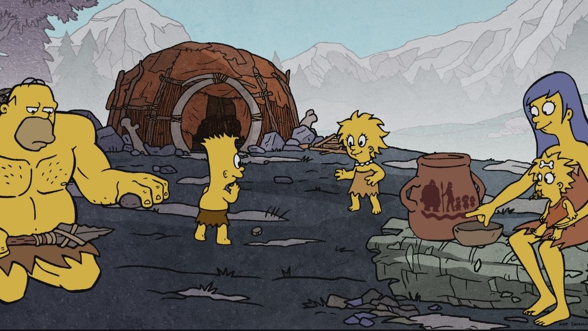 Aztec Simpsons ¿Cómo eran los Simpson antes?