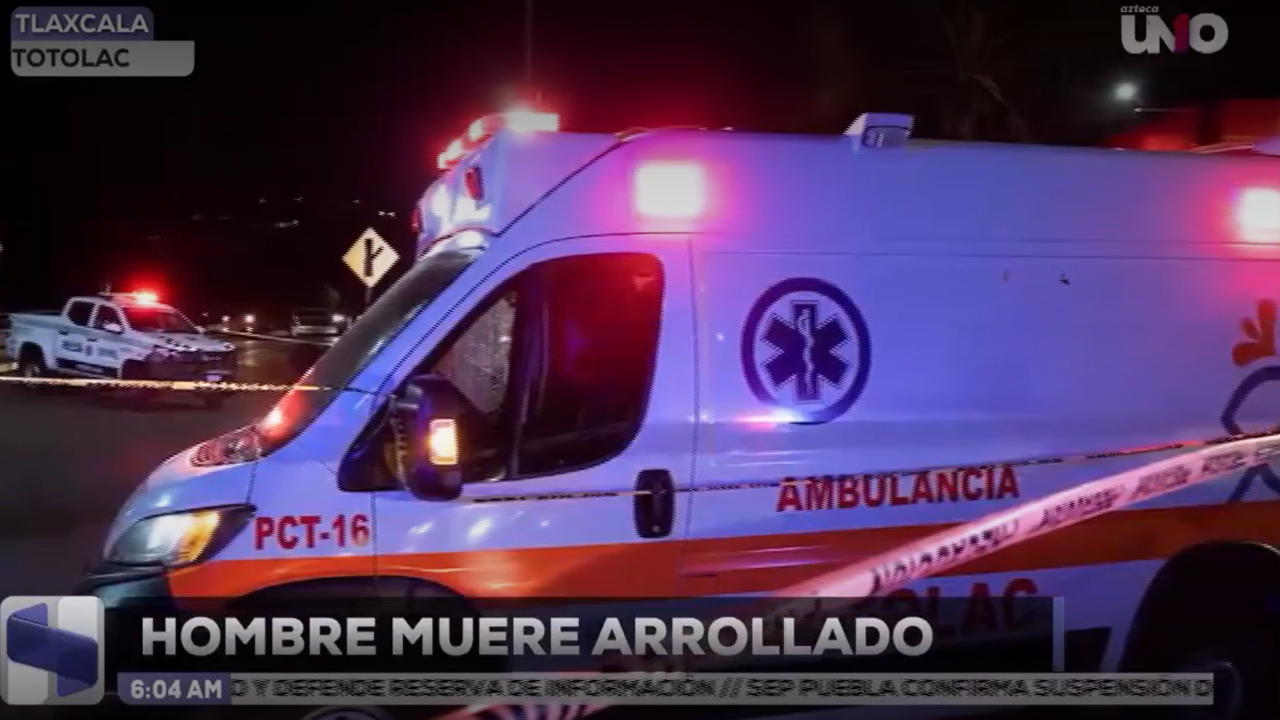 Hombre pierde la vida en la zona de El Trébol, Tlaxcala: el responsable se dio a la fuga