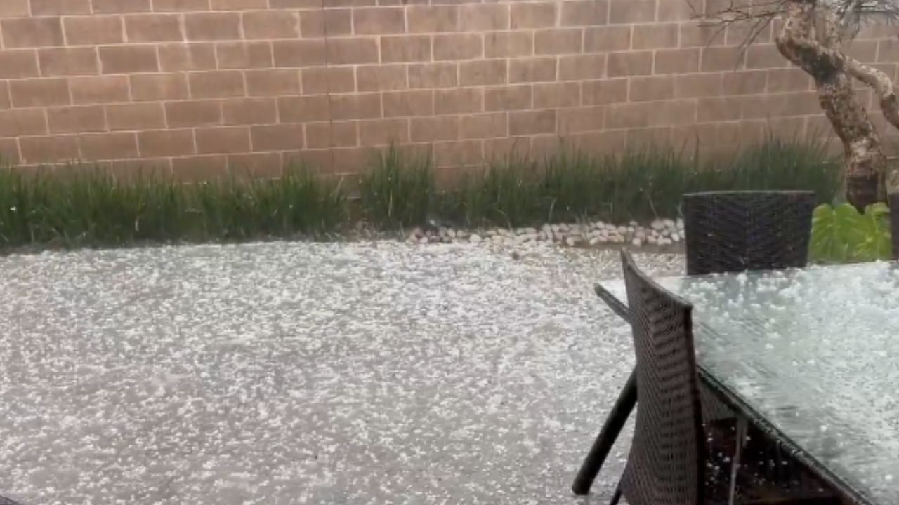 VIDEOS: Así se vio la fuerte GRANIZADA en algunas zonas de Puebla y Tlaxcala este Sábado de Gloria