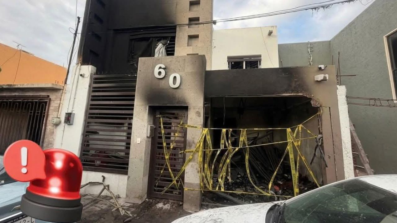 VIDEO: Incendio en vivienda acabó con la vida de una familia en Matamoros hoy; hay hasta 5 víctimas
