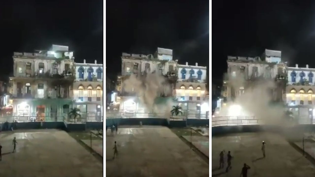 Derrumbe en edificio de La Habana, Cuba, deja dos muerto y tres heridos
