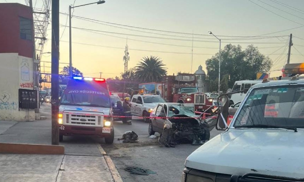 Choque en la carretera Puebla-Tehuacán provoca tráfico y caos vial