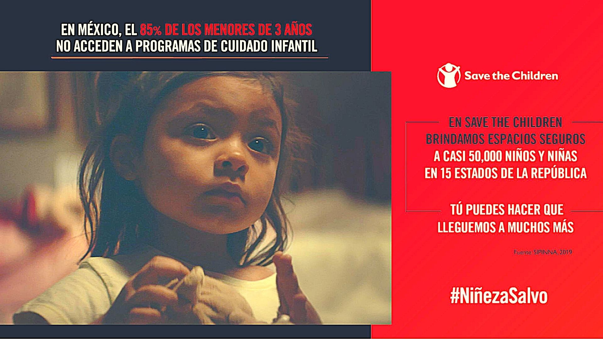 Lanza Save the Children la campaña #NiñezASalvo