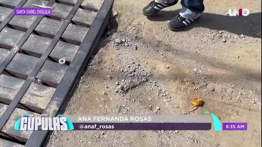Coladera del terror en Santa Isabel Cholula; ciudadanos reportan calle en mala condición