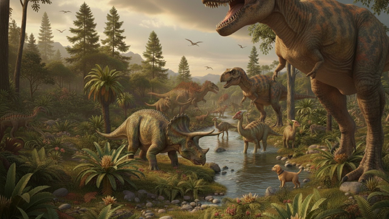 Acertijo visual y científico: Identifica al animal que no pertenece a esta era geológica