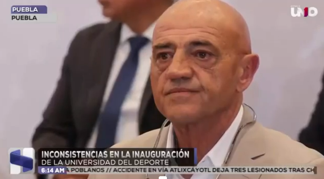 ¡De mayo a agosto! José Luis Sánchez Solá incumple fecha de inauguración de la Universidad del Deporte bajo el gobierno de Alejandro Armenta