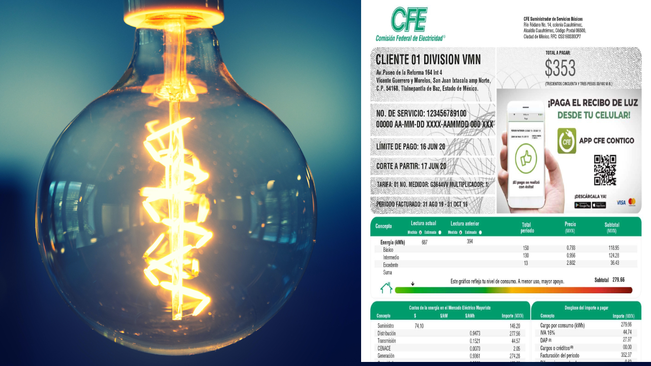 En estas ciudades aplicará descuento de CFE en recibo de luz