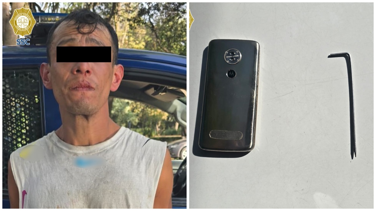 Hombre golpeó a su expareja en la calle en CDMX y le roba su teléfono ...