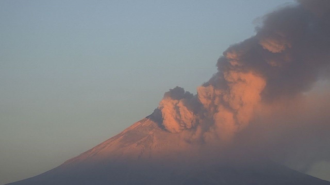 ¿En dónde caerá ceniza del volcán Popocatépetl hoy 14 de marzo de 2024?