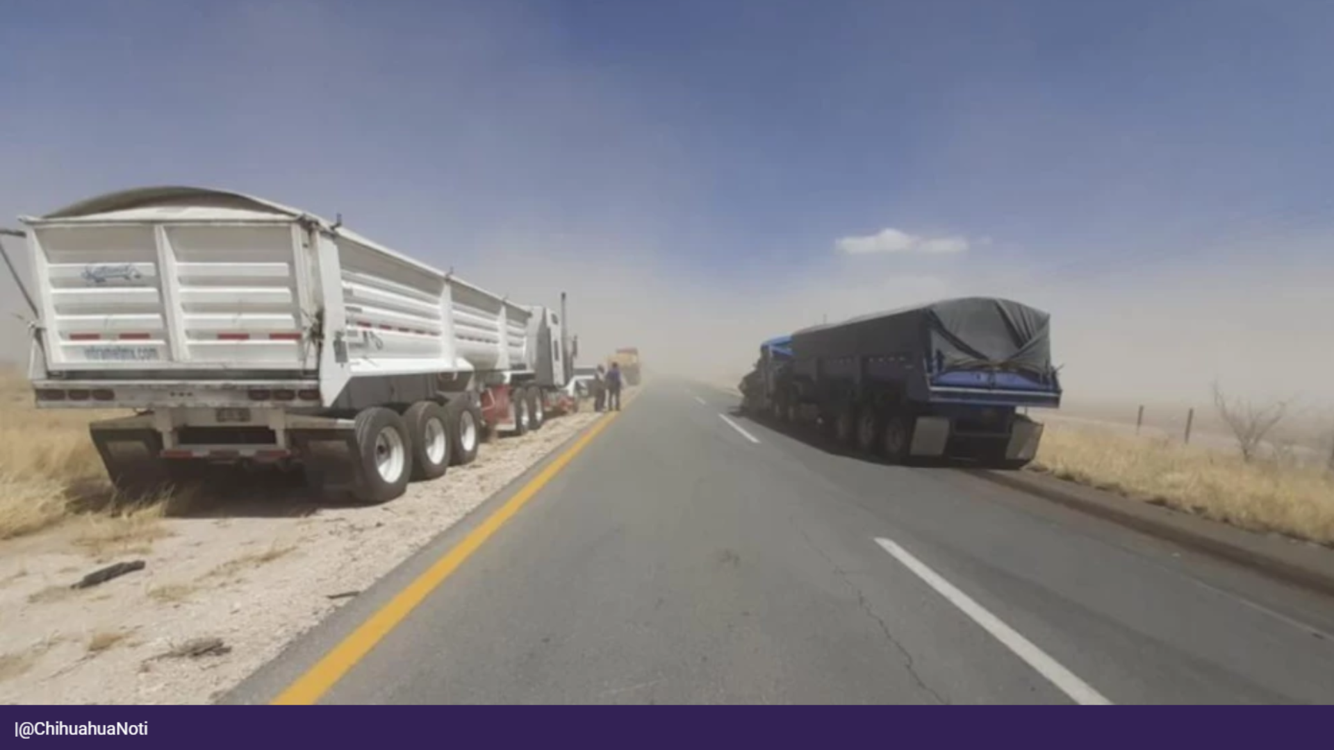 Accidente hoy 4 de noviembre: tráiler con migrantes volcó en la ...