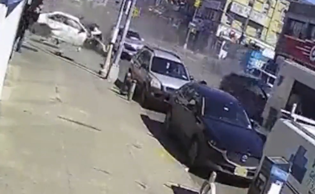 VIDEO: Al menos dos muertos dejó un choque en Nueva York