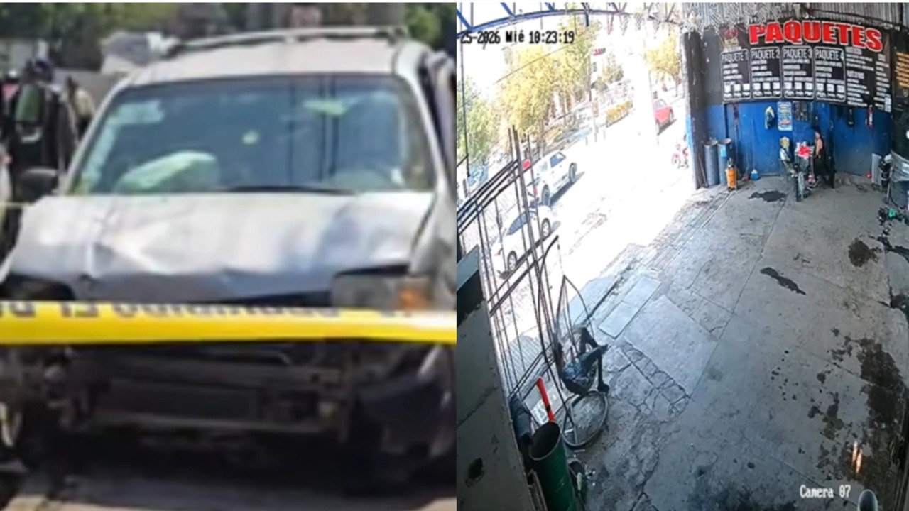 VIDEO: Conductor da vuelta prohibida, provoca un choque y termina con la vida de una menor en Jalisco