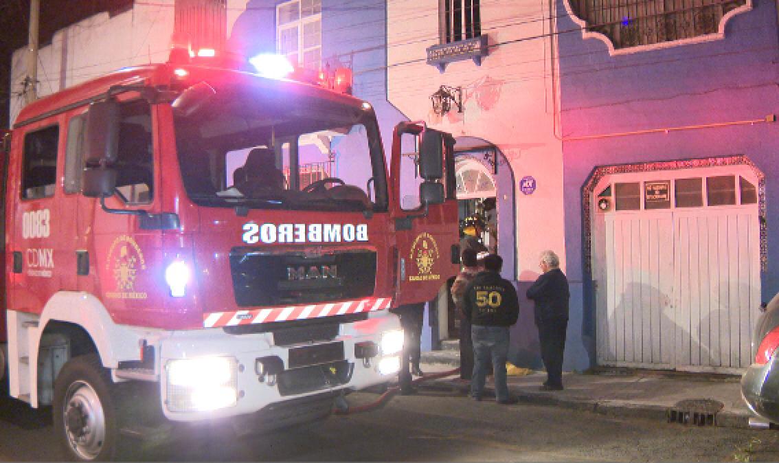 Vivienda de la Condesa se incendia, los bomberos sofocaron a tiempo las  llamas