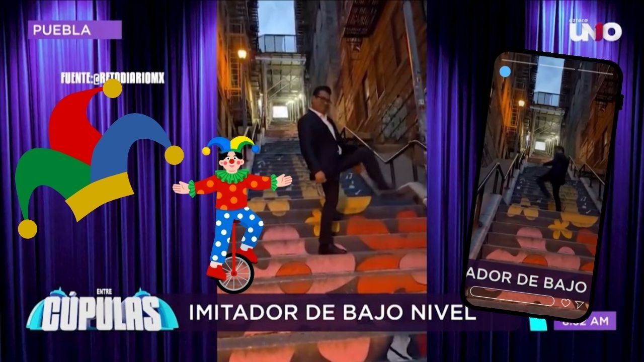Sátira Cupulosa ¡No saben ni cómo LLAMAR LA ATENCIÓN! Néstor Camarillo hace el “Joker Challenge” y termina dando pena ajena