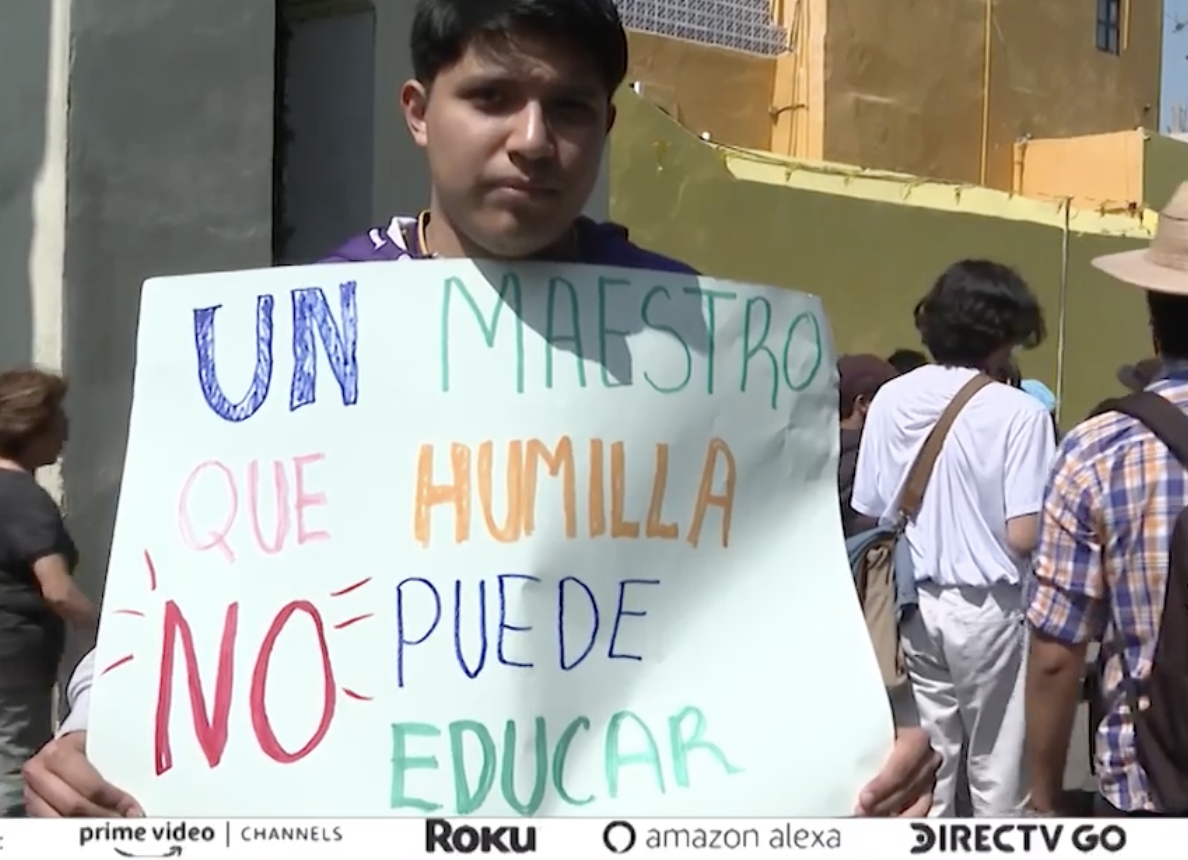 Hartos de ser ignorados por el gobierno de Alejandro Armenta, estudiantes del Conservatorio de Música de Puebla salieron a las calles para protestar; denuncian carencias y actos de corrupción en el instituto