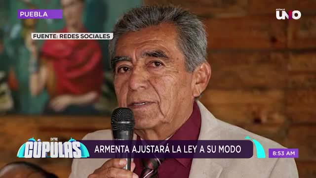 Las instituciones vuelven a doblarse ante los CAPRICHOS de Alejandro Armenta: Bajo el argumento de que 