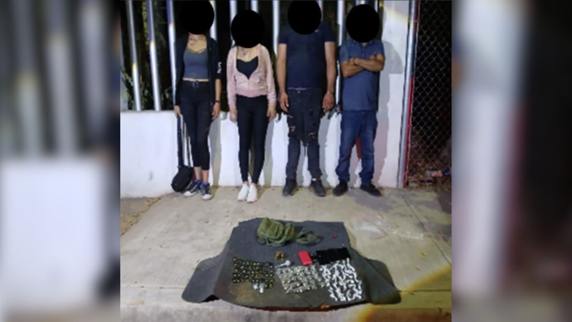 Detienen a dos mujeres y dos hombres con drogas y municiones en Real de ...