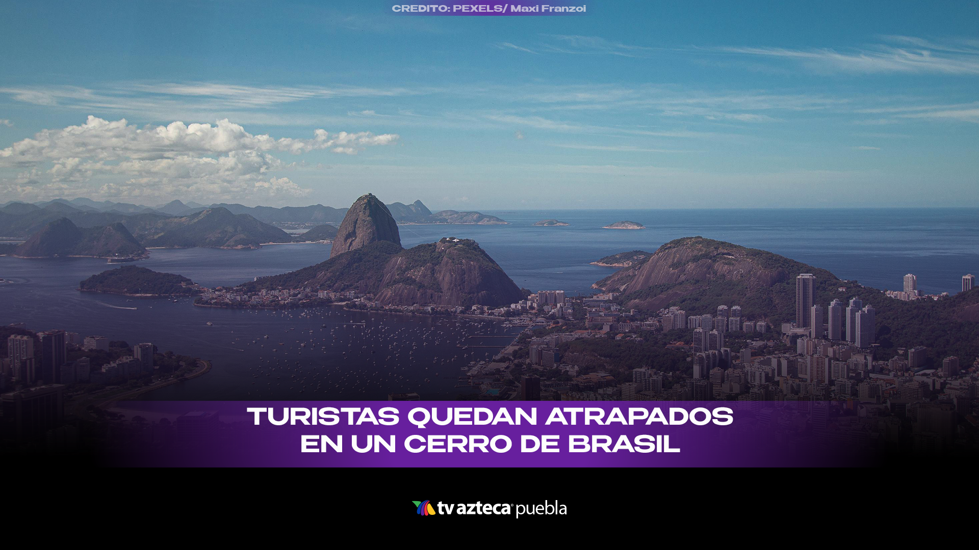 Operativo en Brasil deja 200 turistas atrapados en cerro de Río de Janeiro