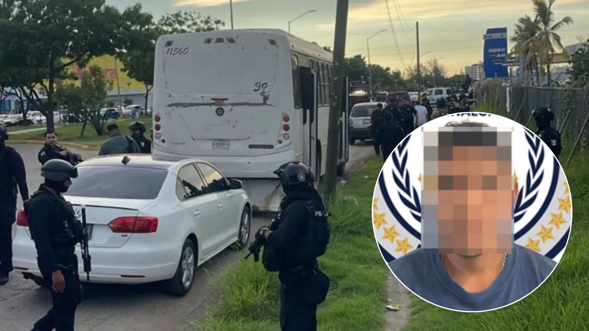 Detienen a Daniel, presunto asesino de un menor en un camión de Mazatlán