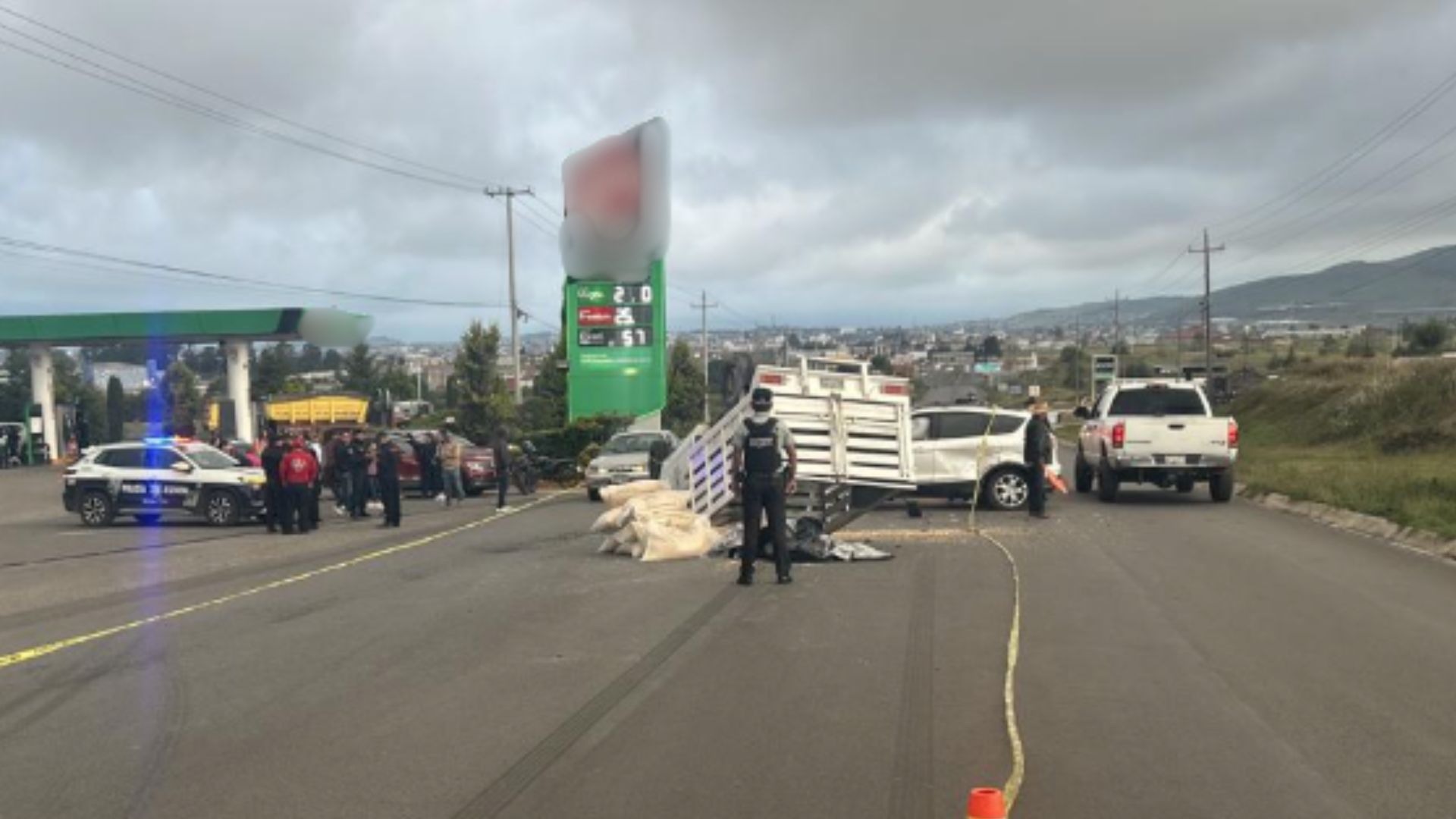 Accidente en la carretera Apizaco-Tejocotal en Puebla hoy 18 de agosto ...
