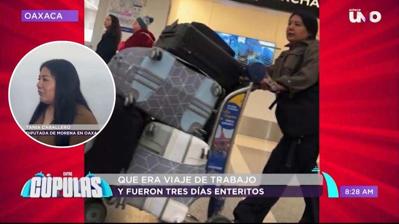 Sátira Cupulosa: Viaje ‘de trabajo’ con maletas de sobra: diputada morenista de Oaxaca Tania Caballero desata dudas tras visita a Los Ángeles
