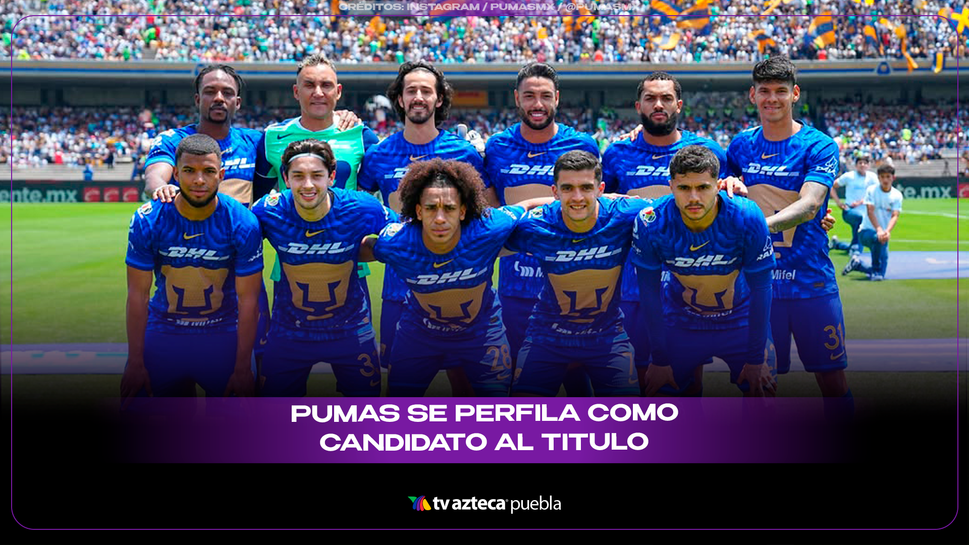 Pumas se perfila como candidato al título del Clausura 2026.