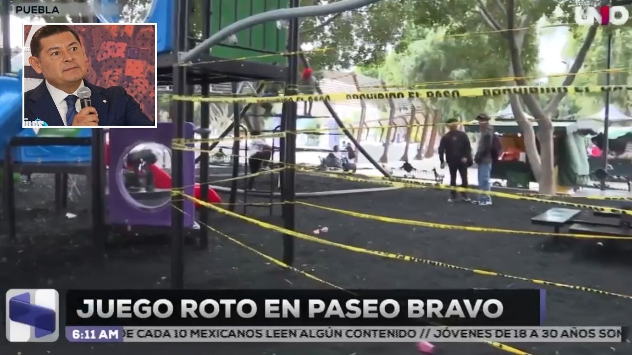 ¡Peligro en Paseo Bravo! Juegos recién rehabilitados se rompen y exhiben descuidos del gobierno de Alejandro Armenta