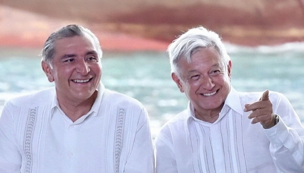 AMLO habla de Adan Augusto López como presidenciable