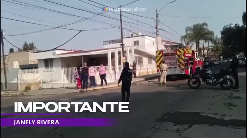 Incendio en vivienda de la colonia Monumental, Guadalajara: bomberos ...