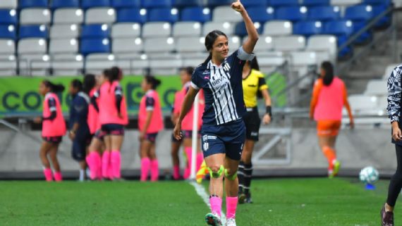 Los 50 goles de Rebeca Bernal con Monterrey