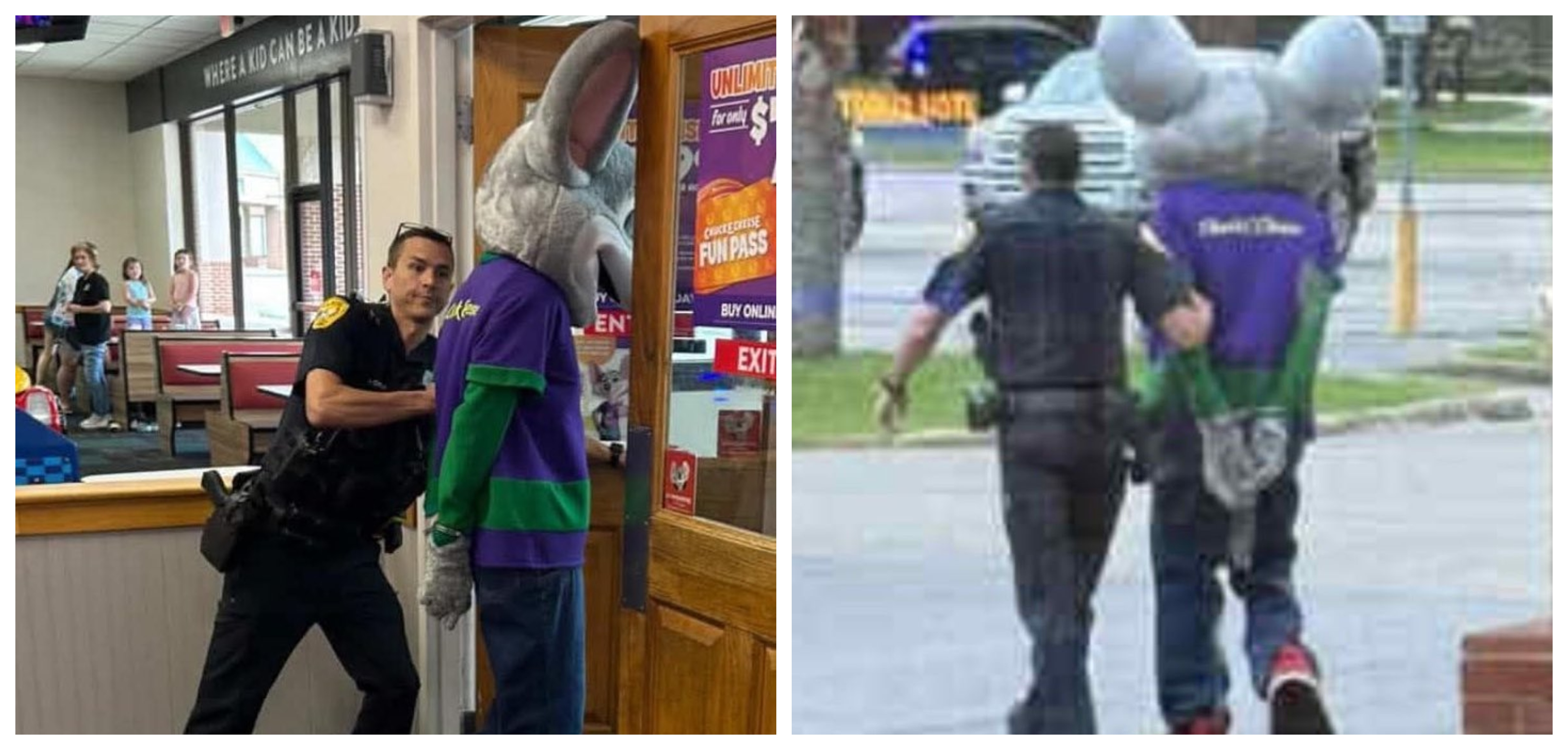 Arresto de botarga de “Chuck E. Cheese” en Florida: la verdad detrás ...