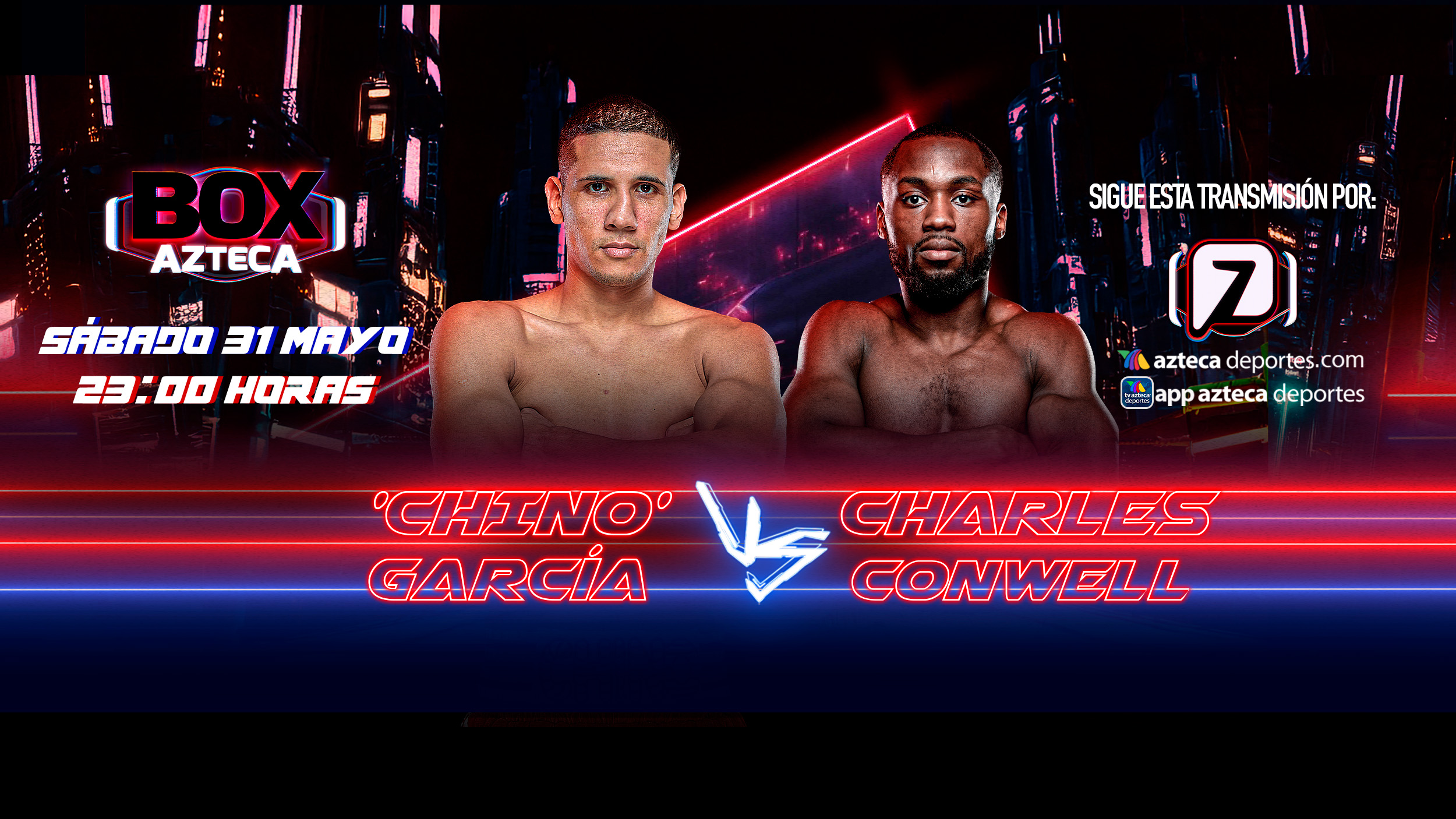 Box Azteca cartelera HOY 24 de mayo: Jorge 'Chino' García vs Charles ...