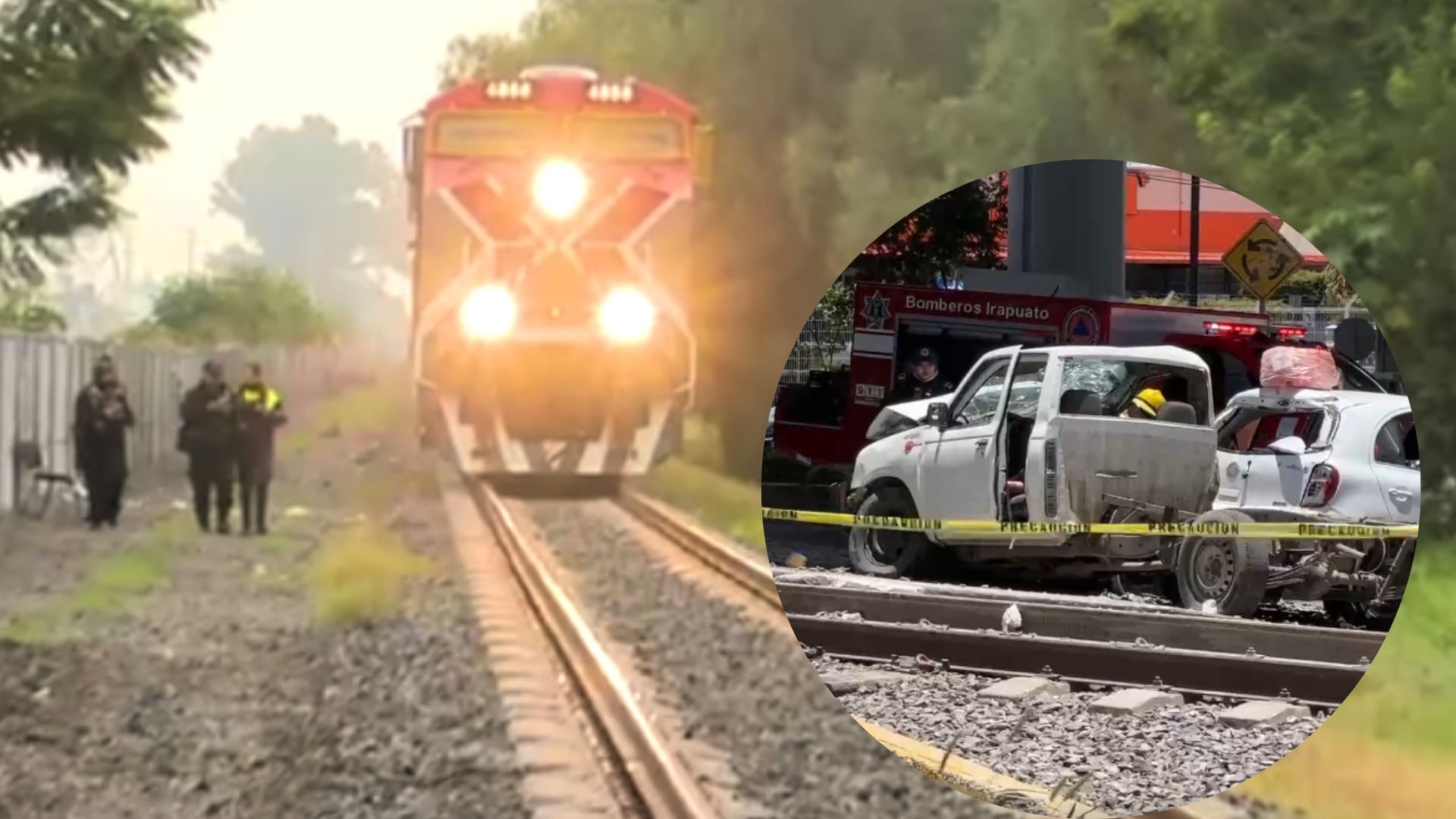 Imputan a maquinista por accidente de tren en Irapuato 6 de agosto 2025