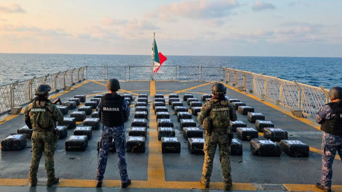 Omar García Harfuch celebra aseguramiento de 2 toneladas de cocaína en costas de Acapulco