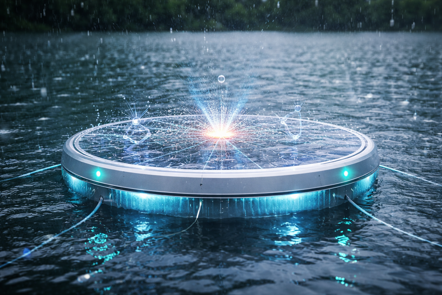 Hallazgo único en China: Crean dispositivo que convierte lluvia en energía un 50% más barato y sin metales