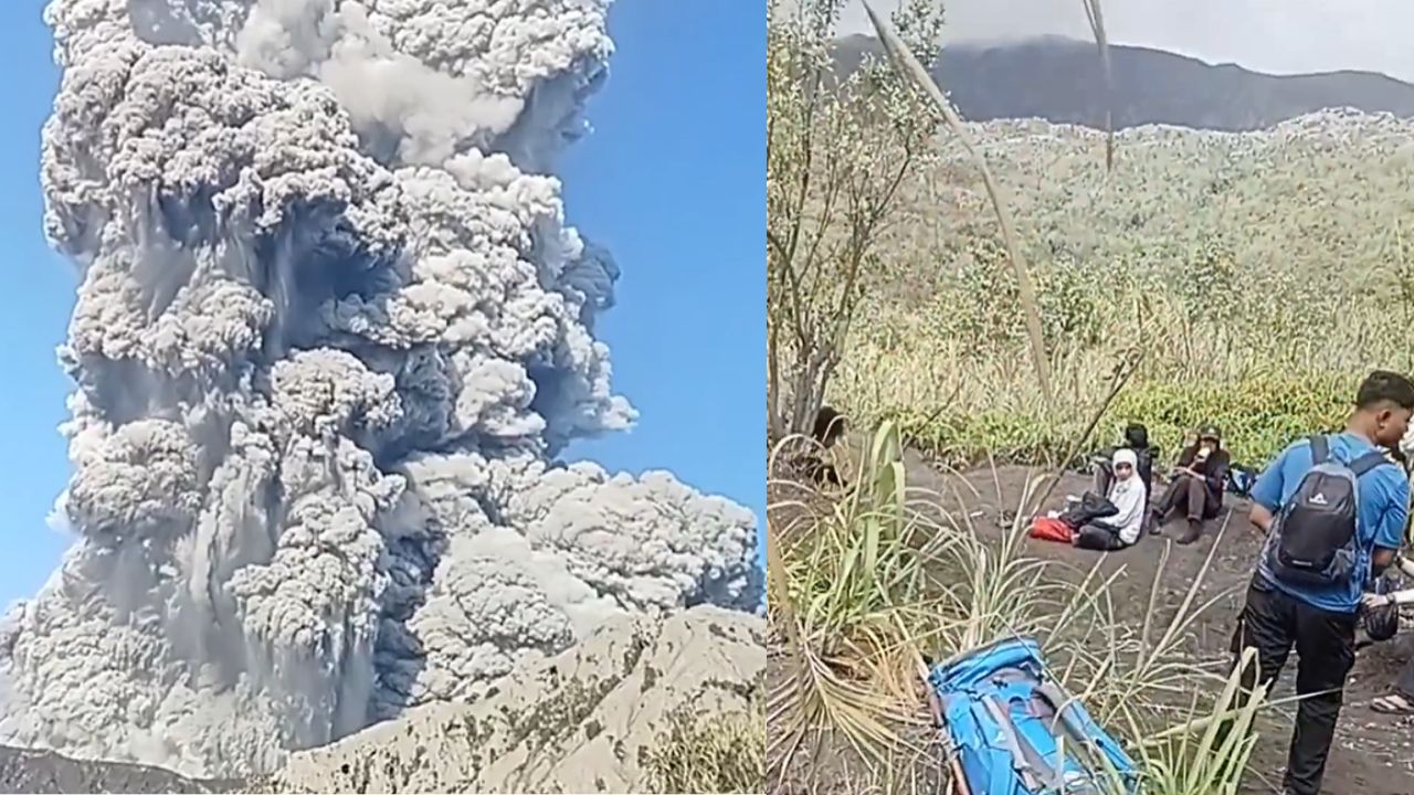 VIDEO: Excursionistas mueren al intentar grabar ERUPCIÓN de volcán; otros permanecen desaparecidos