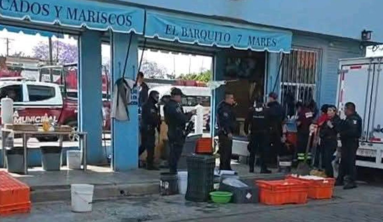VIDEO: En pleno viernes de vigilia, asaltan marisquería en Tehuacán y se llevan fuerte suma de dinero